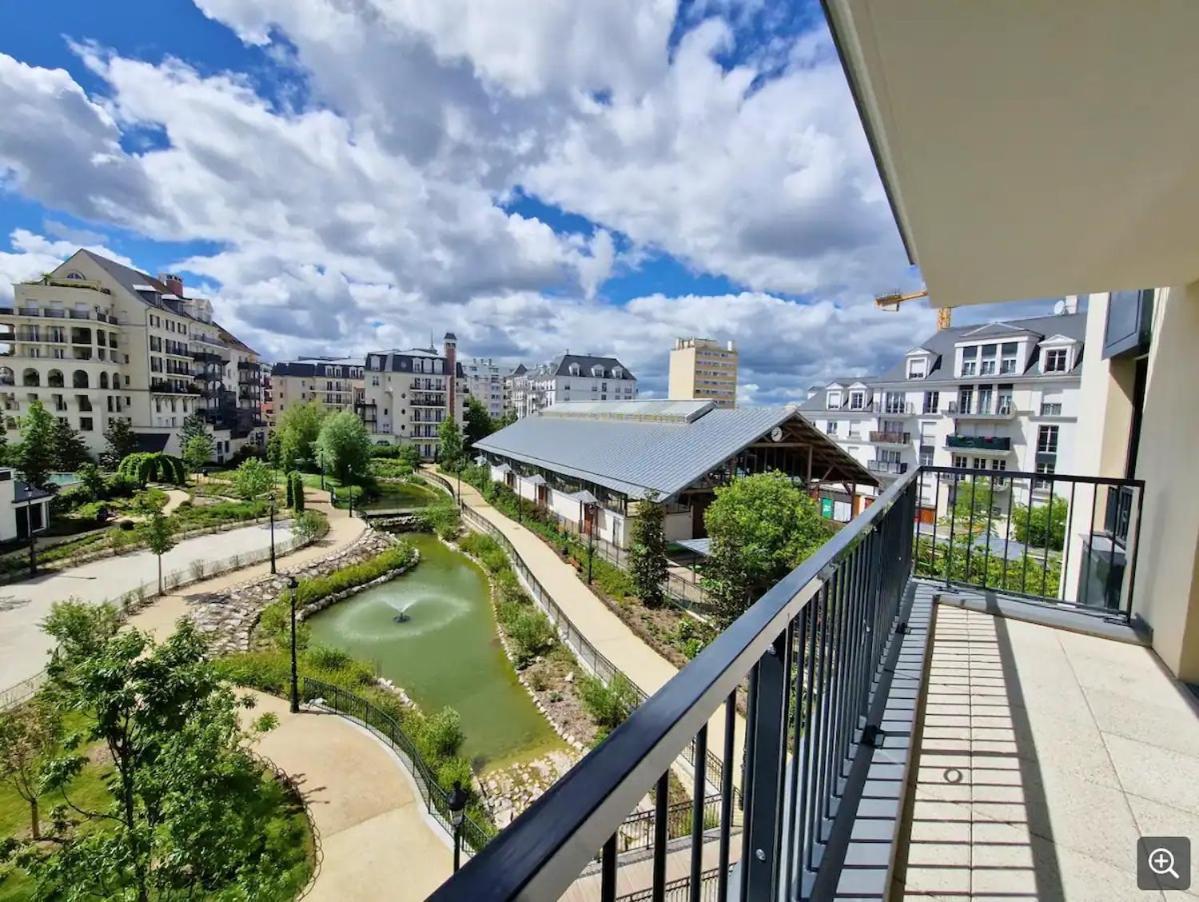 Sublime Appartement 4 Etoiles Neuf T3 Aputeaux 61M2 Proche La Defense, 10M2 De Terrasse Avec Magnifique Vue Dış mekan fotoğraf